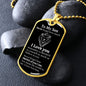 Dog Tag Son Proud